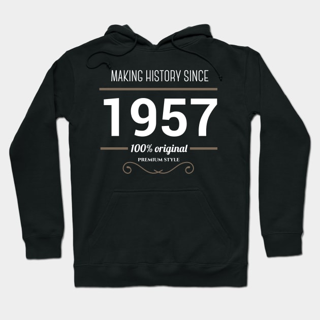 Making history since 1957 Hoodie by JJFarquitectos